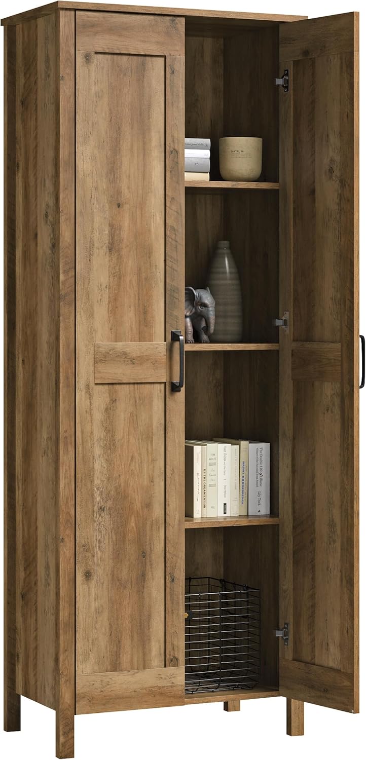 Sauder Miscellaneous Storage Cabinet, Rural Pine Finish Sauder Miscellaneous Storage Cabinet, Rural Pine Finish - Image 6