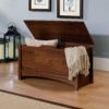 Sauder 412221 Shoal Creek Storage Chest, Oiled Oak® Finish