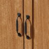 Sauder Storage Cabinet, Highland Oak Finish Sauder Storage Cabinet, Highland Oak Finish