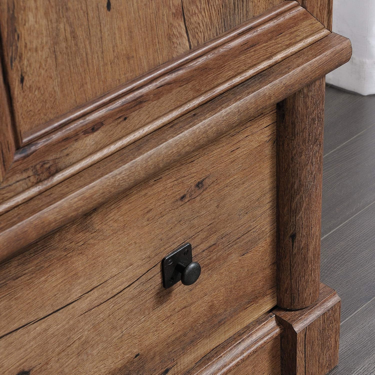 Sauder Palladia Armoire, Vintage Oak finish Sauder Palladia Armoire, Vintage Oak finish - Image 8