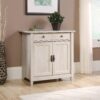 Sauder Edge Water Accent Storage Cabinet with Doors, Utility Cabinet, in Chalked Chestnut finish Sauder Edge Water Accent Storage Cabinet with Doors, Utility Cabinet, in Chalked Chestnut finish