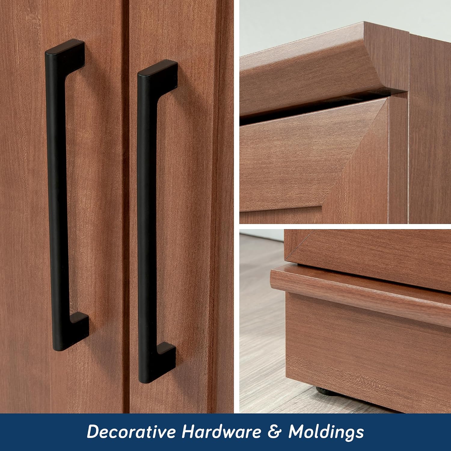 Sauder HomePlus Storage Cabinet/ Pantry cabinets, Sienna Oak finish Sauder HomePlus Storage Cabinet/ Pantry cabinets, Sienna Oak finish - Image 6