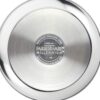 Farberware Millennium Stainless Steel Pots and Pans Set, 10-Piece, Silver | Stainless steel pot set, induction cookware set, dishwasher safe, everyday pots and pans set