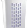 Sterilite Ultra Wheeled Laundry Hamper with Lid, Handle and Wheels for Easy Rolling of Clothes to and from the Laundry Room, Plastic, White, 1-Pack, Portable Sterilite Ultra Wheeled Laundry Hamper with Lid, Handle and Wheels for Easy Rolling of Clothes to and from the Laundry Room, Plastic, White, 1-Pack, Portable