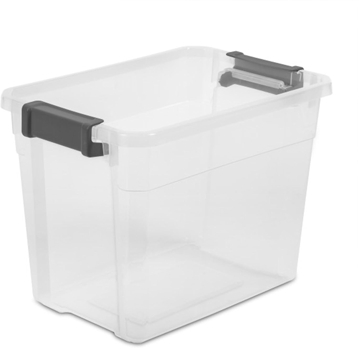 Sterilite Modular Stacker Box with Latching Lid, 30 Quart, 12-Pack | Clear Plastic Storage Bins - Stackable Organizing Container Boxes for Closet, Bathroom, and Office Sterilite Modular Stacker Box with Latching Lid, 30 Quart, 12-Pack | Clear Plastic Storage Bins - Stackable Organizing Container Boxes for Closet, Bathroom, and Office - Image 9