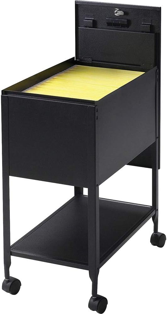 Lorell Standard Lock Mobile File Black 28.35" x 16.54" x 6.50" Lorell Standard Lock Mobile File Black 28.35" x 16.54" x 6.50"