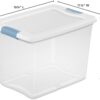 Sterilite Latching Box with Lids for Home and Office, 25 Quart, 24-Pack | Heavy-Duty and Stackable Plastic Containers with Latches for Closet, Cabinet, Bedroom, Bathroom and Dorm Room Organization Sterilite Latching Box with Lids for Home and Office, 25 Quart, 24-Pack | Heavy-Duty and Stackable Plastic Containers with Latches for Closet, Cabinet, Bedroom, Bathroom and Dorm Room Organization