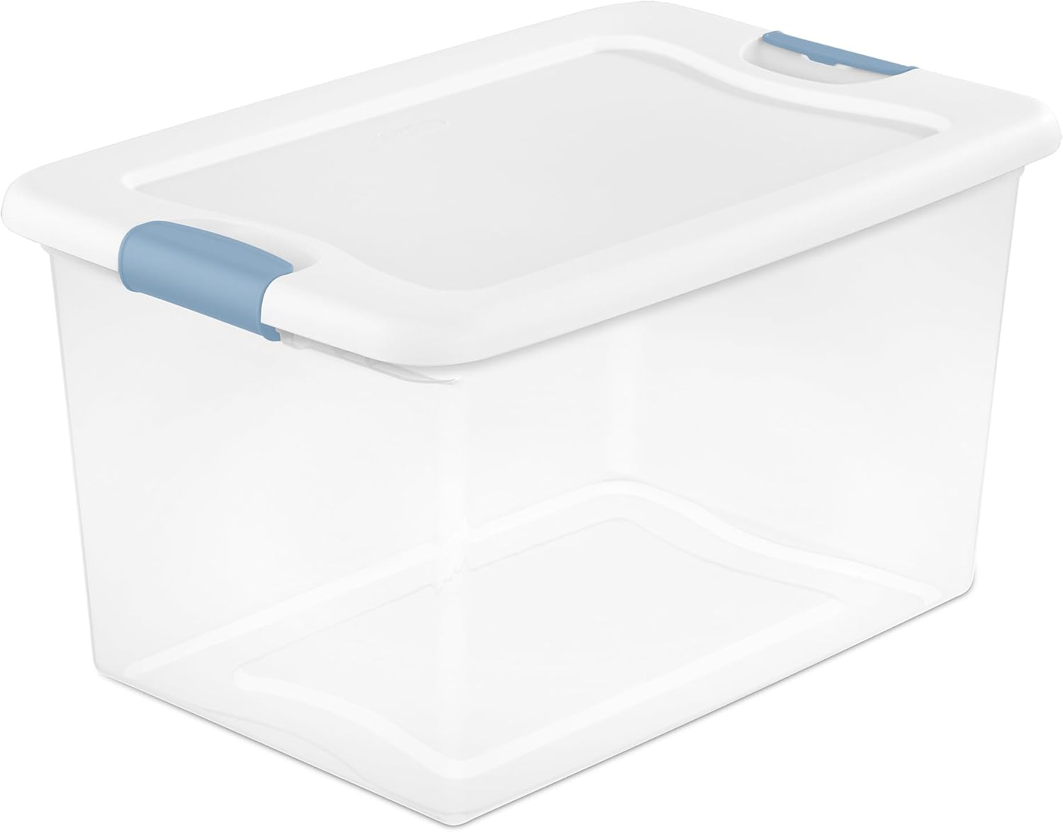Sterilite Latching Box with Lids for Home and Office, 64 Quart, 18-Pack | Heavy-Duty and Stackable Plastic Containers with Latches for Closet, Cabinet, Bedroom, Bathroom and Dorm Room Organization Sterilite Latching Box with Lids for Home and Office, 64 Quart, 18-Pack | Heavy-Duty and Stackable Plastic Containers with Latches for Closet, Cabinet, Bedroom, Bathroom and Dorm Room Organization