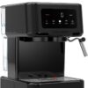 Chefman CraftBrew Digital Espresso Machine with 15 Bar Pump with Steam Rod for Latte and Cappuccino, Compact Espresso Machine with Removable Water Tank 1.5 L, Colour: