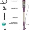 Shark PowerDetect Corded Stick Vacuum, HEPA, Pet Hair, Purple, HZ4001AMZ
