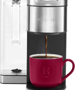 Keurig K-Supreme Plus Single Serve K-Cup Pod Coffee Maker, MultiStream Technology, Customizable Strength and Temperature Settings, Programmable, 78oz Removable Reservoir, Stainless Steel