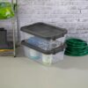 Sterilite Modular Stacker Box with Latching Lid, 16 Quart, 6-Pack | Clear Plastic Storage Bins - Stackable Organizing Container Boxes for Closet, Bathroom, and Office Sterilite Modular Stacker Box with Latching Lid, 16 Quart, 6-Pack | Clear Plastic Storage Bins - Stackable Organizing Container Boxes for Closet, Bathroom, and Office