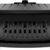 GEORGE FOREMAN® Contact Submersible™ Grill, 5-Serving Grill - Adjustable Temperature Control, Black Plates, Wash the entire grill