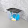 Sterilite Modular Stacker Box with Latching Lid, 30 Quart, 12-Pack | Clear Plastic Storage Bins - Stackable Organizing Container Boxes for Closet, Bathroom, and Office Sterilite Modular Stacker Box with Latching Lid, 30 Quart, 12-Pack | Clear Plastic Storage Bins - Stackable Organizing Container Boxes for Closet, Bathroom, and Office