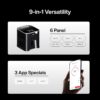 Typhur Sync 8QT AI Smart Air Fryer with Built-in Wireless Meat Thermometer | 9-in-1 XL Non Toxic Airfryer | PFAS-Free Ceramic Basket | 450°F Max | Fits 6lb Whole Chicken | Quiet & Dishwasher Safe | 120V Typhur Sync 8QT AI Smart Air Fryer with Built-in Wireless Meat Thermometer | 9-in-1 XL Non Toxic Airfryer | PFAS-Free Ceramic Basket | 450°F Max | Fits 6lb Whole Chicken | Quiet & Dishwasher Safe | 120V