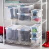 Sterilite Latching Box with Lids for Home and Office, 25 Quart, 24-Pack | Heavy-Duty and Stackable Plastic Containers with Latches for Closet, Cabinet, Bedroom, Bathroom and Dorm Room Organization Sterilite Latching Box with Lids for Home and Office, 25 Quart, 24-Pack | Heavy-Duty and Stackable Plastic Containers with Latches for Closet, Cabinet, Bedroom, Bathroom and Dorm Room Organization