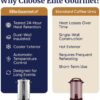 Elite Gourmet 100-Cup Commercial Coffee Urn & Hot Water Boiler, Dual-Wall | Dripless Faucet, Stainless Steel, CCM810