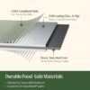 Vego garden Raised Garden Bed Kits, 17" Tall 9 in 1 8ft X 2ft Metal Raised Planter Bed for Vegetables Flowers Ground Planter Box-Modern Gray Vego garden Raised Garden Bed Kits, 17" Tall 9 in 1 8ft X 2ft Metal Raised Planter Bed for Vegetables Flowers Ground Planter Box-Modern Gray
