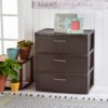 Sterilite Wide 3 Drawer Storage Organizer Tower, Weave - Espresso, 2 Pack | Organizing Plastic Drawers and Containers for Home, Office, Desk, Clothes, Dresser, Kitchen, and Pantry Sterilite Wide 3 Drawer Storage Organizer Tower, Weave - Espresso, 2 Pack | Organizing Plastic Drawers and Containers for Home, Office, Desk, Clothes, Dresser, Kitchen, and Pantry