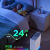 GoveeLife Smart Air Purifier for Home Large Rooms, Covers up to 1046 ft² | PM2.5 Monitor, 24dB Sleep Mode, 3-in-1 Filter Air Purifier with App and Alexa Control for Pet Hair, Odors, Pollen and Smoke
