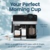 Chefman Coffee Maker Espresso Machine Combo, 8-in-1 Coffee Station with Automatic Milk Frother for Lattes, Cappuccinos, Macchiatos, 20-Bar Pump, 12-Cup Carafe & 3L Water Tank - Black Chefman Coffee Maker Espresso Machine Combo, 8-in-1 Coffee Station with Automatic Milk Frother for Lattes, Cappuccinos, Macchiatos, 20-Bar Pump, 12-Cup Carafe & 3L Water Tank - Black