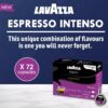 Lavazza Classy Plus Coffee Maker – 72 Count Intenso Espresso Capsules – Dual Brew Espresso & Lungo Machine Compatible Expert Capsules Lavazza Classy Plus Coffee Maker – 72 Count Intenso Espresso Capsules – Dual Brew Espresso & Lungo Machine Compatible Expert Capsules