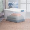 Sterilite 12 Pack Latching Box, Under Bed Storage Bins with Lids, Clear Plastic, 64 Quart - Heavy-Duty Organizing Containers for Closet, Bathroom, and Office Sterilite 12 Pack Latching Box, Under Bed Storage Bins with Lids, Clear Plastic, 64 Quart - Heavy-Duty Organizing Containers for Closet, Bathroom, and Office