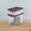 Sterilite Modular Stacker Box with Latching Lid, 16 Quart, 6-Pack | Clear Plastic Storage Bins - Stackable Organizing Container Boxes for Closet, Bathroom, and Office Sterilite Modular Stacker Box with Latching Lid, 16 Quart, 6-Pack | Clear Plastic Storage Bins - Stackable Organizing Container Boxes for Closet, Bathroom, and Office
