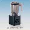 Chefman Obliterator 48 oz Countertop Blender for Smoothies, 1380W Motor to Crush Ice, Nuts, and Frozen Fruit with Stainless Steel Blade, Auto Blend Function, Includes Tamper and Scraper Chefman Obliterator 48 oz Countertop Blender for Smoothies, 1380W Motor to Crush Ice, Nuts, and Frozen Fruit with Stainless Steel Blade, Auto Blend Function, Includes Tamper and Scraper