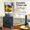 Chefman Obliterator 48 oz Countertop Blender for Smoothies, 1380W Motor to Crush Ice, Nuts, and Frozen Fruit with Stainless Steel Blade, Auto Blend Function, Includes Tamper and Scraper Chefman Obliterator 48 oz Countertop Blender for Smoothies, 1380W Motor to Crush Ice, Nuts, and Frozen Fruit with Stainless Steel Blade, Auto Blend Function, Includes Tamper and Scraper
