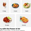 Chefman TurboFry Touch Dual Air Fryer, Maximize The Healthiest Meals With Double Basket Capacity, One-Touch Digital Controls And Shake Reminder For The Perfect Crispy And Low-Calorie Finish