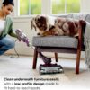 Shark PowerDetect Corded Stick Vacuum, HEPA, Pet Hair, Purple, HZ4001AMZ