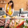 Sous Vide Cooker Machine 1000W Immersion Circulator with Recipe | Small Space-Saving Design, Clear Indicator, Sous Vide Machine with Accurate Temperature and Time Control Sous Vide Cooker Machine 1000W Immersion Circulator with Recipe | Small Space-Saving Design, Clear Indicator, Sous Vide Machine with Accurate Temperature and Time Control