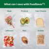 FoodSaver V4400 2-in-1 Vacuum Sealer Machine with Automatic Vacuum Sealer Bag Detection and Starter Kit