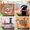 Sous Vide Cooker Machine 1000W Immersion Circulator with Recipe | Small Space-Saving Design, Clear Indicator, Sous Vide Machine with Accurate Temperature and Time Control Sous Vide Cooker Machine 1000W Immersion Circulator with Recipe | Small Space-Saving Design, Clear Indicator, Sous Vide Machine with Accurate Temperature and Time Control