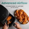Chefman TurboX 4-in-1 Air Fryer, 5-Quart Airfryer for Extra Crispy Chicken, Fries, Wings, and More, Air Fry, Bake, Reheat, and Frozen Functions, Digital Touch Controls, Dishwasher Safe - Gray Chefman TurboX 4-in-1 Air Fryer, 5-Quart Airfryer for Extra Crispy Chicken, Fries, Wings, and More, Air Fry, Bake, Reheat, and Frozen Functions, Digital Touch Controls, Dishwasher Safe - Gray