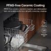 Typhur Dome 2 Large AI Smart Air Fryer, 15-in-1 Dual Heating, Self-Cleaning | Top & Bottom Heating | PFAS-Free Ceramic Basket | Fits 12" Pizza or Steaks | Whisper-Quiet | Dishwasher Safe | Silver | 120V Typhur Dome 2 Large AI Smart Air Fryer, 15-in-1 Dual Heating, Self-Cleaning | Top & Bottom Heating | PFAS-Free Ceramic Basket | Fits 12" Pizza or Steaks | Whisper-Quiet | Dishwasher Safe | Silver | 120V