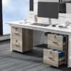 VINGLI 2 Drawer File Cabinet with Lock, Wood Rustic Gray Filing Cabinet for Letter Size File Folders with Tabs, Under Desk Rolling File Cabinets for Home Office, Mobile File Organization Printer Stand VINGLI 2 Drawer File Cabinet with Lock, Wood Rustic Gray Filing Cabinet for Letter Size File Folders with Tabs, Under Desk Rolling File Cabinets for Home Office, Mobile File Organization Printer Stand