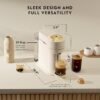 Nespresso Vertuo Next Coffee and Espresso Maker by De'Longhi, Creamy White and Gold