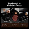Typhur Sync 8QT AI Smart Air Fryer with Built-in Wireless Meat Thermometer | 9-in-1 XL Non Toxic Airfryer | PFAS-Free Ceramic Basket | 450°F Max | Fits 6lb Whole Chicken | Quiet & Dishwasher Safe | 120V Typhur Sync 8QT AI Smart Air Fryer with Built-in Wireless Meat Thermometer | 9-in-1 XL Non Toxic Airfryer | PFAS-Free Ceramic Basket | 450°F Max | Fits 6lb Whole Chicken | Quiet & Dishwasher Safe | 120V