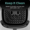 Chefman TurboX 4-in-1 Air Fryer, 5-Quart Airfryer for Extra Crispy Chicken, Fries, Wings, and More, Air Fry, Bake, Reheat, and Frozen Functions, Digital Touch Controls, Dishwasher Safe - Gray Chefman TurboX 4-in-1 Air Fryer, 5-Quart Airfryer for Extra Crispy Chicken, Fries, Wings, and More, Air Fry, Bake, Reheat, and Frozen Functions, Digital Touch Controls, Dishwasher Safe - Gray