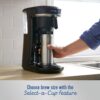 Mr. Coffee Coffee Maker, Programmable Coffee Machine for Single Serve or Carafe Coffee, 10 Cups, Black Mr. Coffee Coffee Maker, Programmable Coffee Machine for Single Serve or Carafe Coffee, 10 Cups, Black