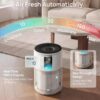 DREO Air Purifier for Home, Up to 1176 ft², HEPA Sleep Mode, Air Purifiers for Large Room & Bedroom, Pets, Smoke, Dust, Pollen & Odors, PM2.5 Monitor, Auto & Turbo Mode, 4 Speeds, DR-HAP009 (Dreo 539)