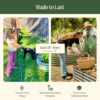 Vego garden Raised Garden Bed Kits, 17" Tall 6 in 1 Modular Metal Raised Planter Bed for Vegetables Flowers Patio Ground Planter Box-Olive Green