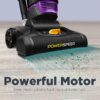Eureka NEU182B PowerSpeed Bagless Upright Vacuum Cleaner, Purple | Upright Vacuum, 5-Height Brush Roll Adjust, 12.6" wide cleaning path, Pet Hair, Carpet & Hard Floor Cleaner,Purple