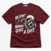 Oh Look Nobody Gives A Shit Premium Graphic T-Shirt - Halloween catona-0975-v5