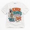 The Knee Bone's Connected To The Well Shit Premium Graphic T-Shirt - Halloween catona-0976-v1
