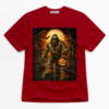 Halloween Mummy Bigfoot Premium Graphic T-Shirt - Halloween catona-0984-v4
