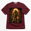 Halloween Mummy Bigfoot Premium Graphic T-Shirt - Halloween catona-0984-v5