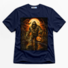Halloween Mummy Bigfoot Premium Graphic T-Shirt - Halloween catona-0984-v7